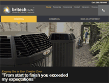 Tablet Screenshot of britechhvac.com